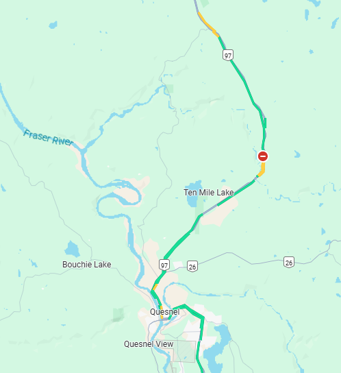 Fatal Harley D collision location