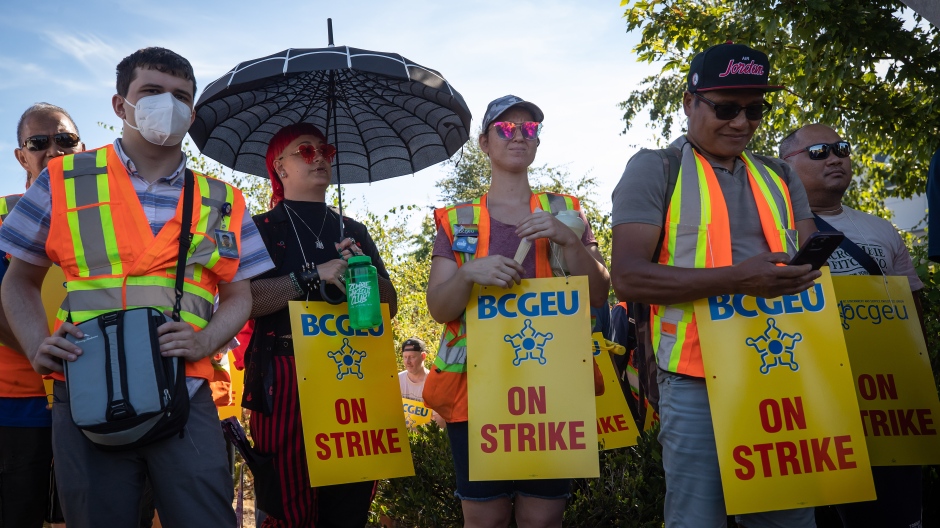 BCGEU Strike